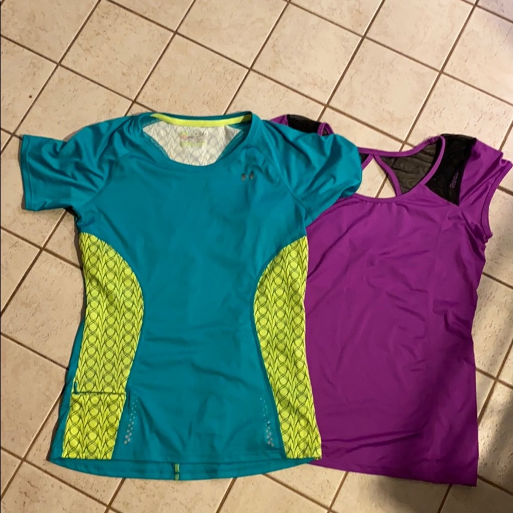 BUNDLE Women’s Under Amour & Reebok Workout Shirts